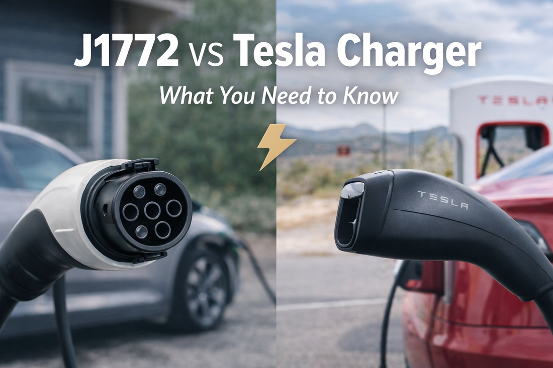 J1772 vs Tesla Charger: What You Need to Know Before You Plug In (2026 Guide)