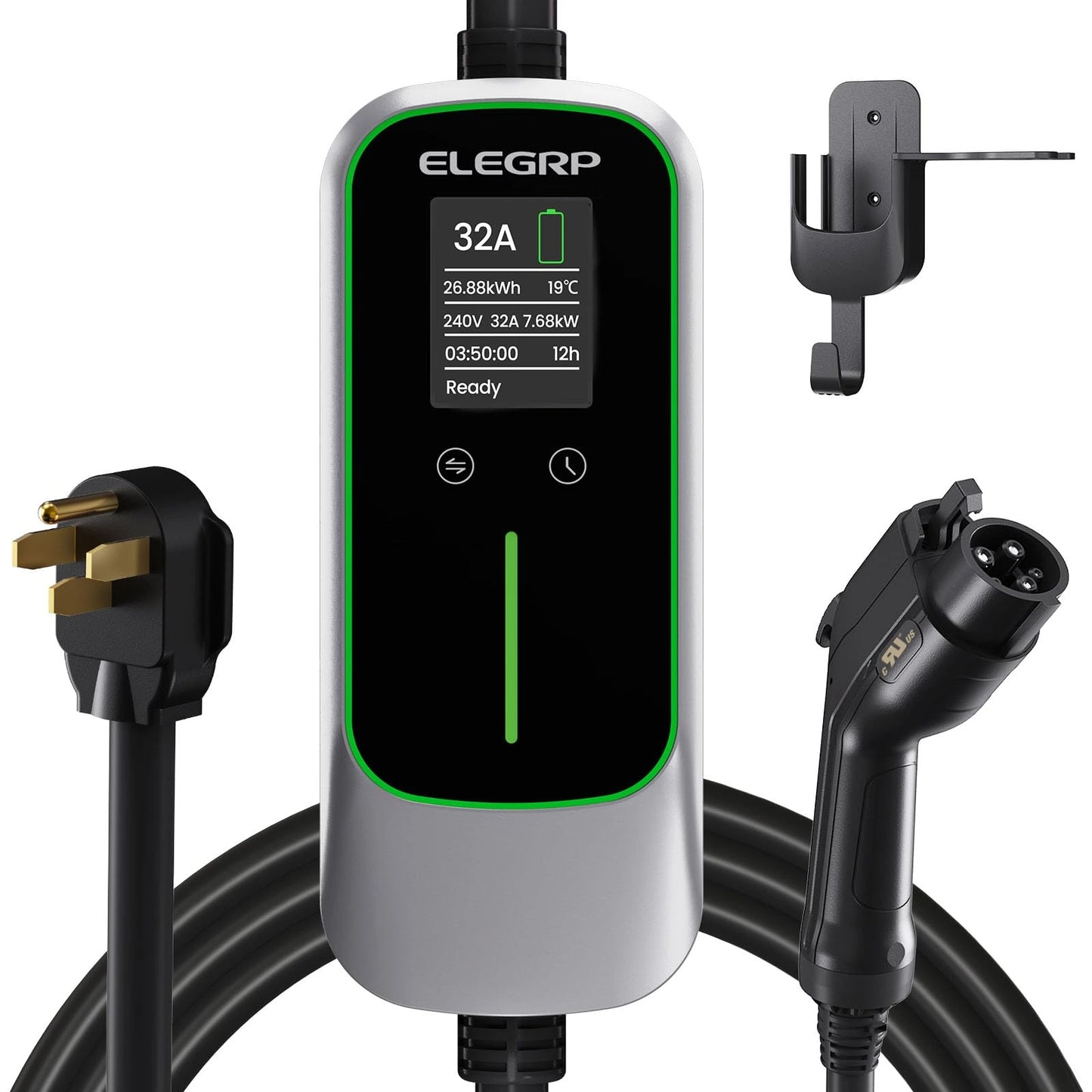 Cargador Portátil Rápido Nivel 2 J1772 NEMA 14-50 Tipo EV