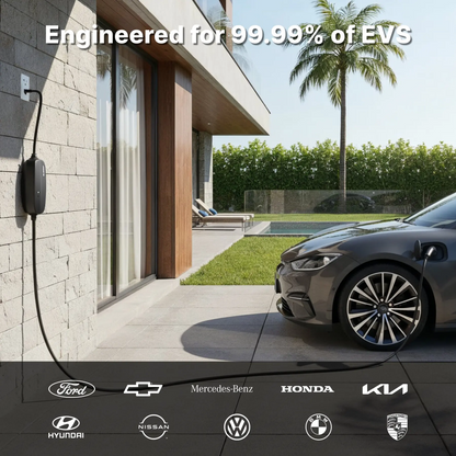Flexibles Level 1-2 J1772 EV-Tragbares Ladegerät mit Doppelstecker