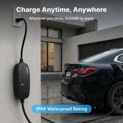 Flexibles Level 1-2 J1772 EV-Tragbares Ladegerät mit Doppelstecker